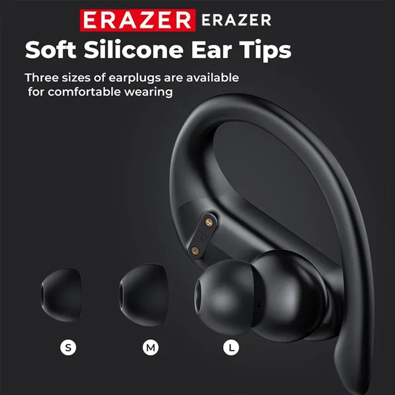 ERAZER XT60pro スポーツワイヤレスヘッドフォン Bluetooth イヤホン