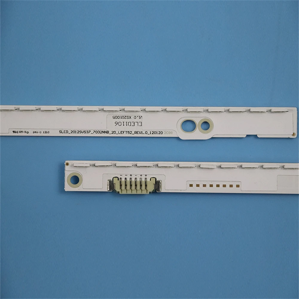 Conjunto Tira Conduzida Luz de Fundo para Samsung 37 Polegadas tv Ue37es6307u Ue37es6710 Ue37es6307u Trenó 2012svs37 7032nnb 2d Left52 Right52 Peças - Imagem 5