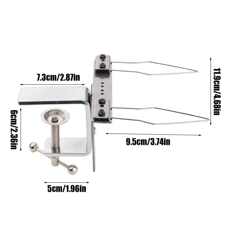 Button Assist Tool Adjustable Helper Tool Button Assist Tool Manual Clamp Fast Sewing Machine Accessories Button Threader For 6