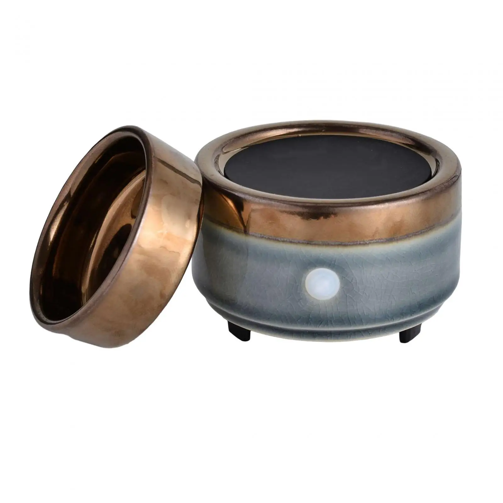 Electric Scented Wax Melt Warmer UK 220V Adapter 4.3x3.5inch Portable Essential Oil Burner Wax Melter for Kitchen Versatile