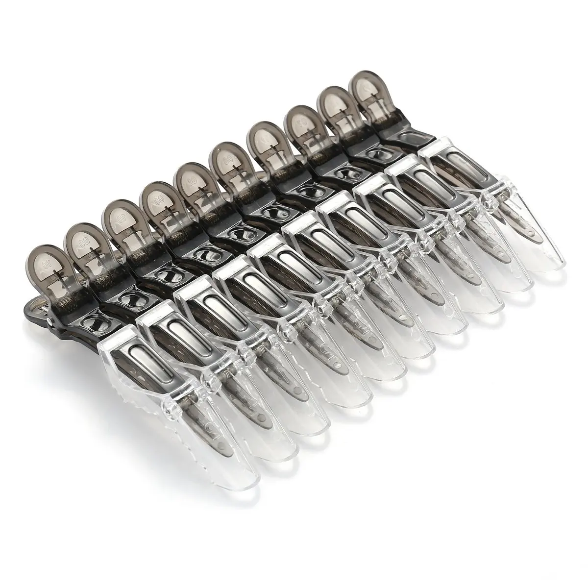 10 teile/los Friseur Clips Haarschnitt Partition Styling Haarnadeln rutsch feste Krokodil klemmen Friseur profession elle DIY Zubehör – Detail 6