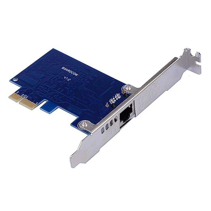 ギガビット PCIe LANカード Broadcom BCM5751搭載 Broadcom BCM5751 Gigabit Desktop PCI express Network Card 10