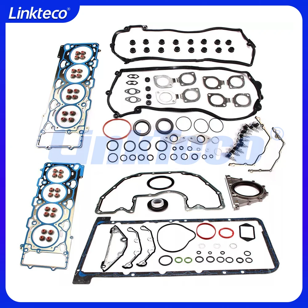Engine Cylinder Head Full Gasket Set For 01-06 4.4 T L N62B44 BMW 545i 645Ci 745i 745Li X5 E60 E61 E63 E64 E65 E66 4.4L N62 B44