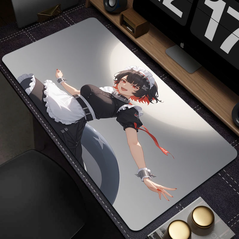 Zenless Zone Zero Jane Doe Gaming Mousepad Gamer Non-Slip Computer Desk Mat HD Print Desk Pad