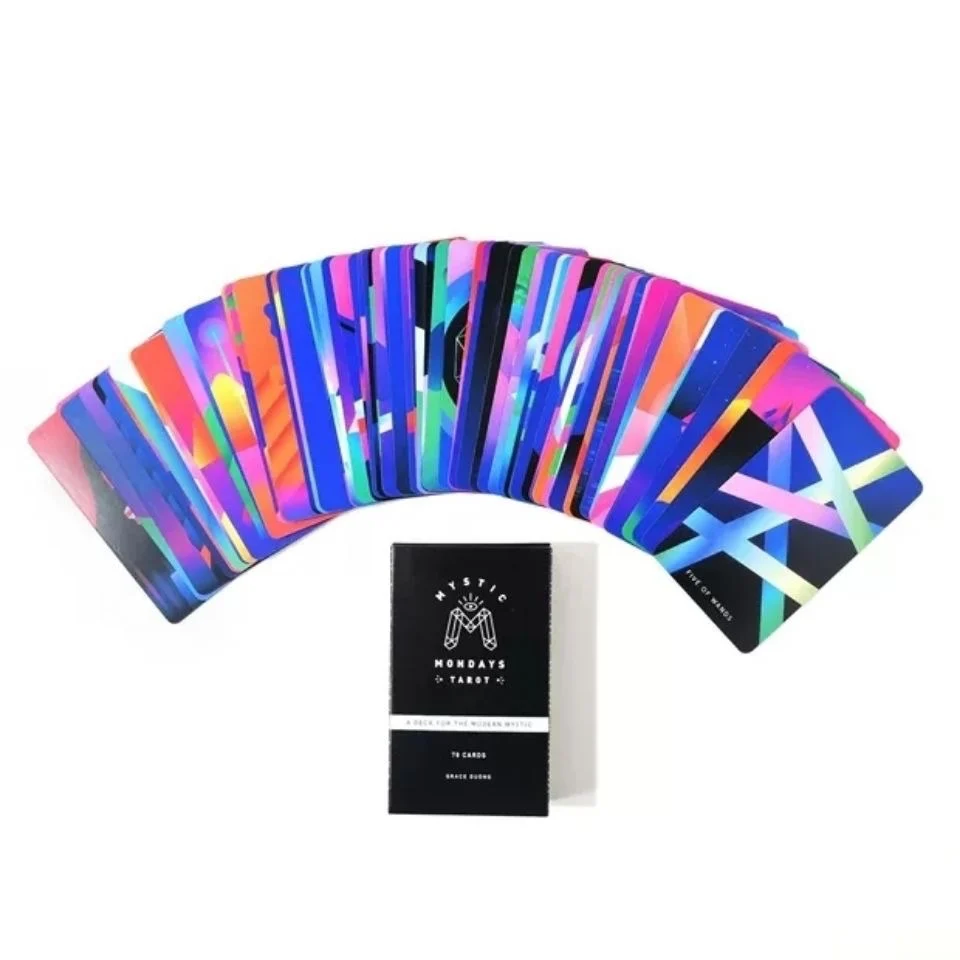 미스틱 먼데이 타로 카드 덱 시크릿 선데이 타워 카드 게임 DIY 브랜드 참신한 수집용 카드 테이블탑 게임 엔터테인먼트
