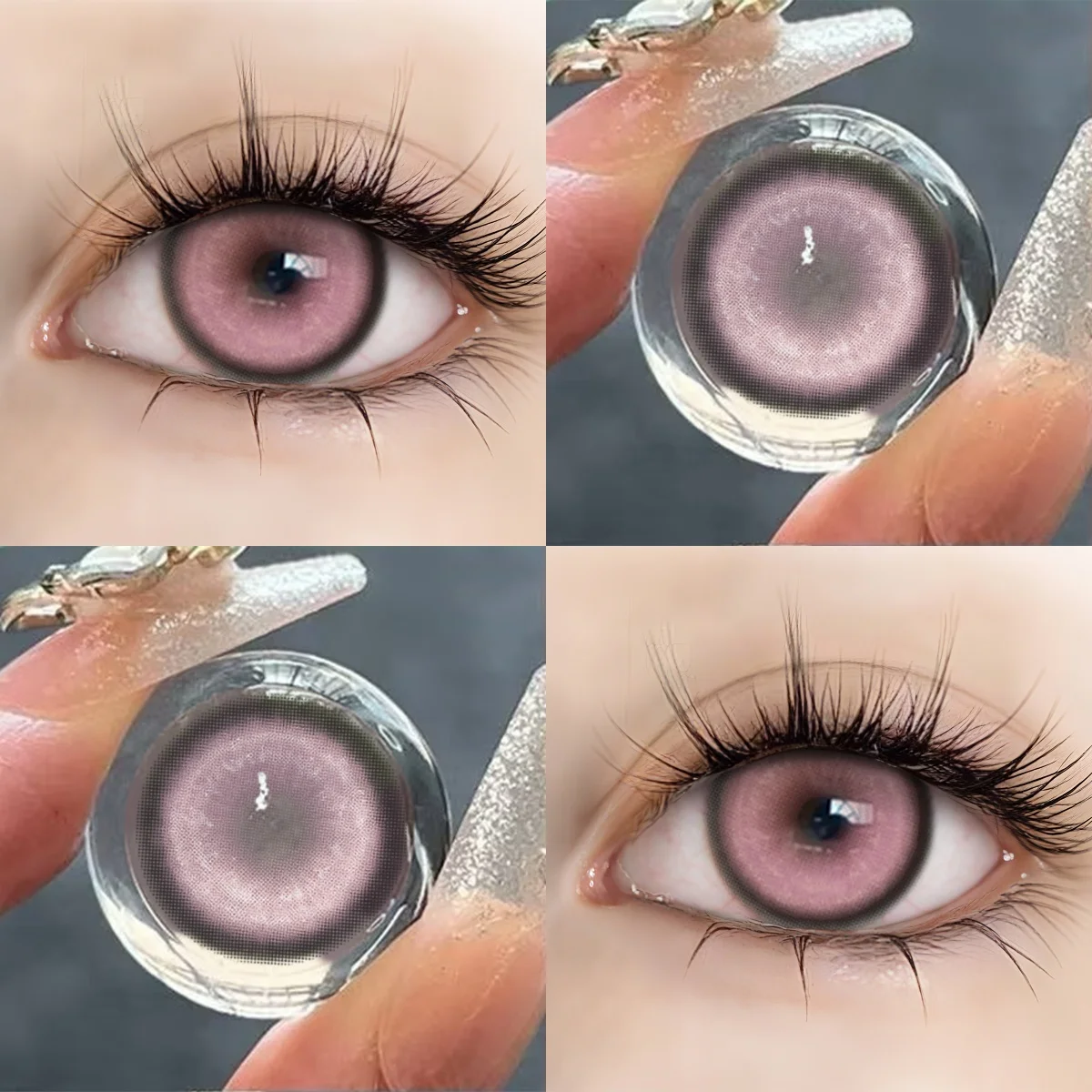 Nebula Blue Cosplay Colored Contact Lenses - Anime & Halloween Edition