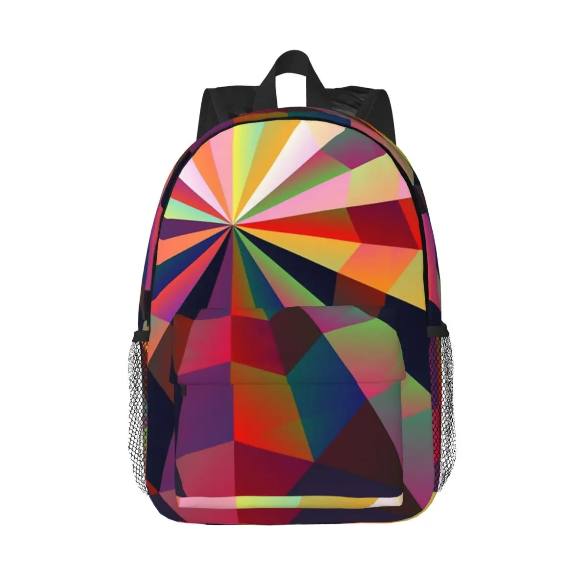 

Hendecagram Backpacks Boys Girls Bookbag Casual Children School Bags Laptop Rucksack Shoulder Bag Large Capacity