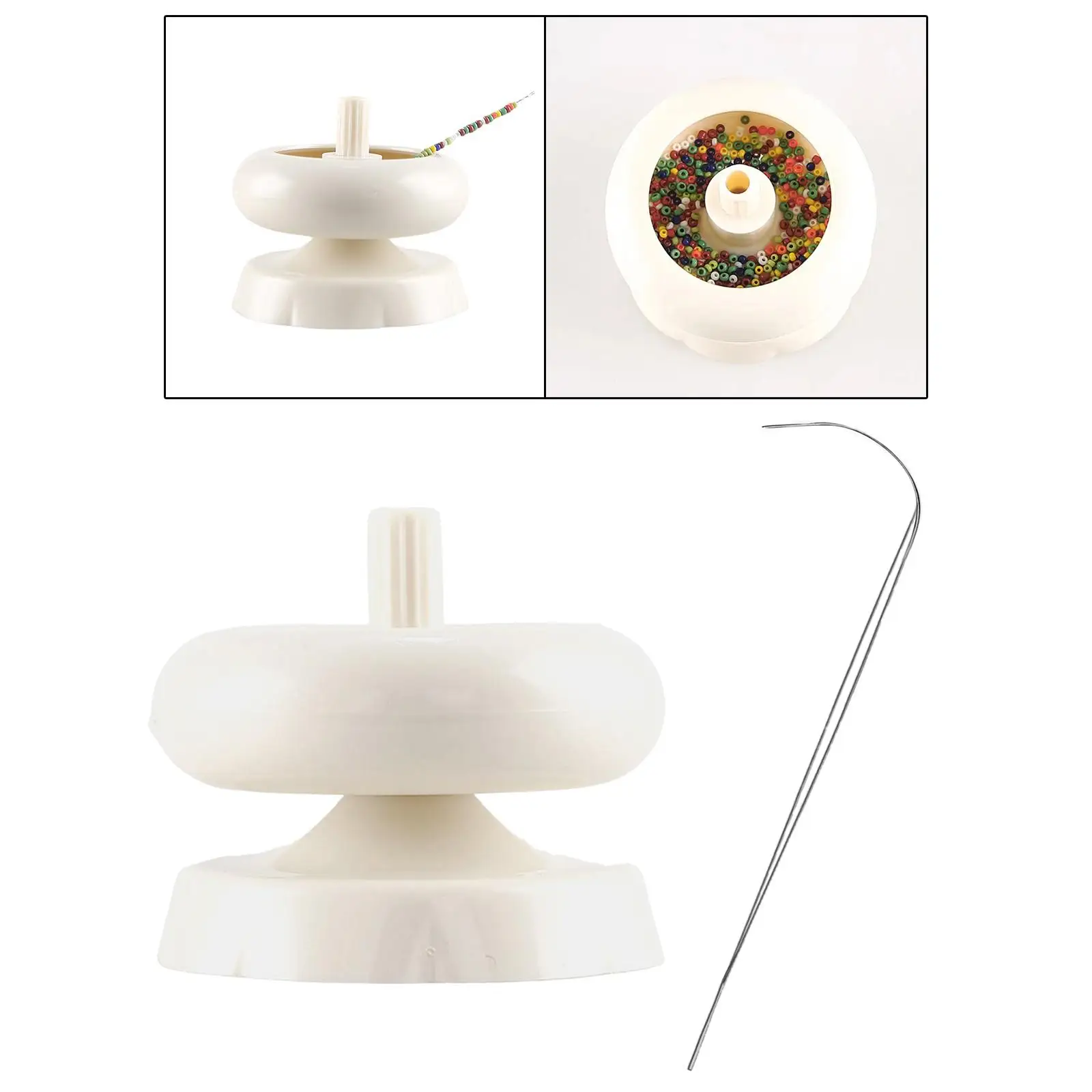 

Bead Spinner Bowl Bead String Tool for Clay Beads Art Crafts Jewelry Making