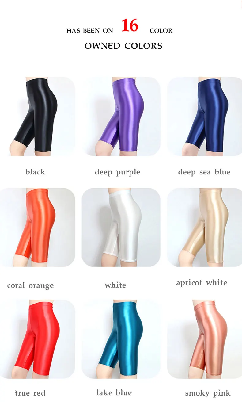 Yoga- und Pilates-Shorts für Damen, schnell trocknende Outdoor-Hosen, ultrahoch taillierte Radsport-Basisschichthosen – Detail 5