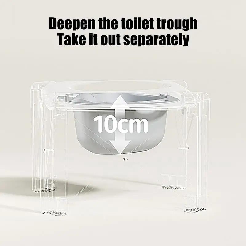 Portable Potty Seat Foldable Toddler Potty Training Toilet With Storage Bags Potty Training Toilet Travel-Friendly Anti-Slip 5