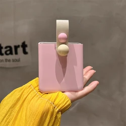 Pink Phone Case with Hand Chain Accessory - Razr 50 60 (Pink)