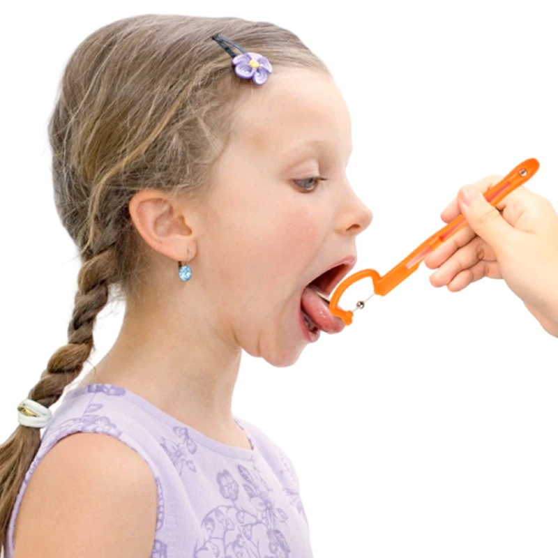 3/4 Teile/schachtel Kinder Zunge Spitze Exerciser Mund Zunge Spitze Trainer Zunge Muskel Rehabilitation Korrigierende Trainer Sprechen Werkzeug – Detail 4