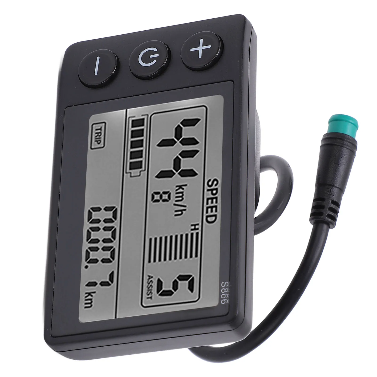 Large Screen Lightweight Electric Bike LCD Display