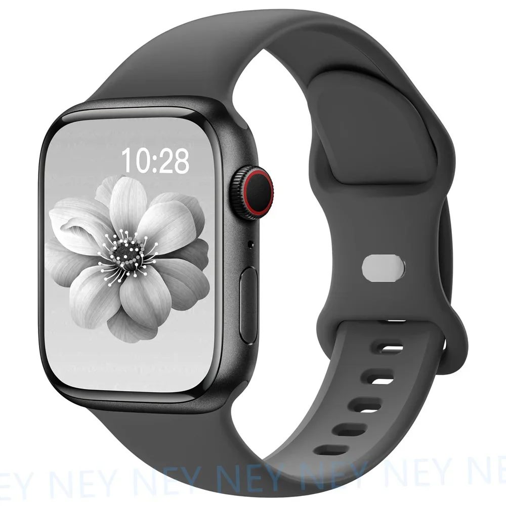 Premium Silicone Sport Band for Smartwatch - Versatile Wrist Bracelet