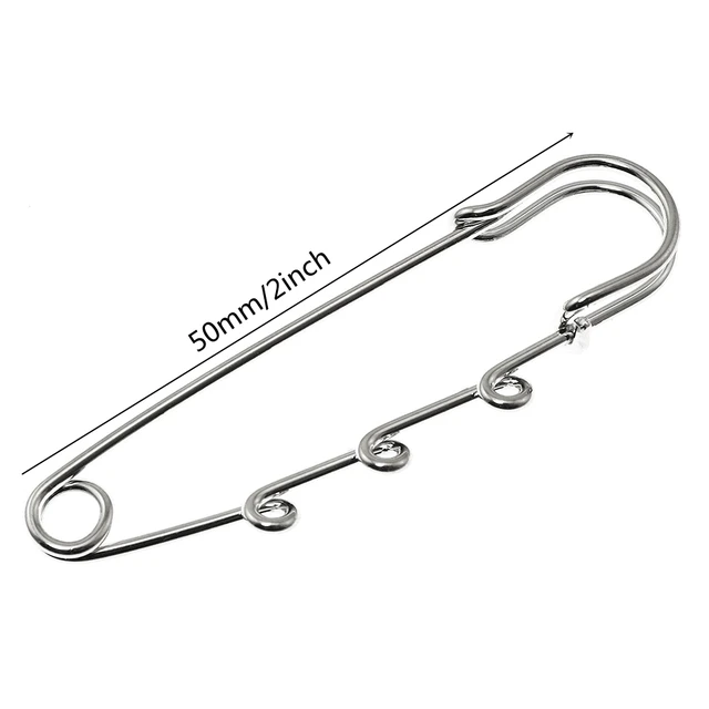 10/20/30x Safety Pins Large Heavy Duty Safety Pin 3 Inch Blanket Stainless  Steel