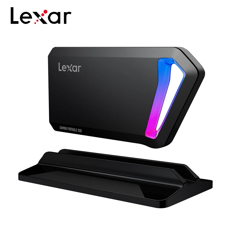 Lexar SL660 BLAZE Gaming ޴ SSD USB 3.2 Gen 2x2 (RGB LED ) 512GB 1 ׶Ʈ  ָ Ʈ ̺ -C (Ʈ )