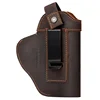 Tactical PU Leather Holster for Concealed Carry Airsoft IWB Gun Holsters for Glock 17 19 43/ Sig P365/ PX4 M9 9mm for Hunting 3