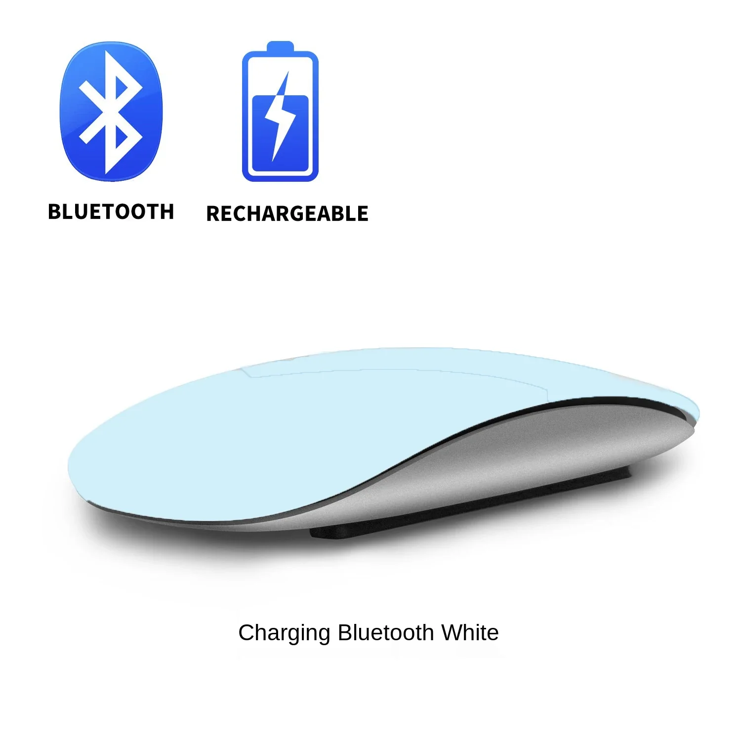 Mouse wireless Xiaomi Mouse silenzioso ricaricabile per computer Mouse Bluetooth Mouse magici per PC ergonomico sottile per Apple MacBook Microsoft IPAD