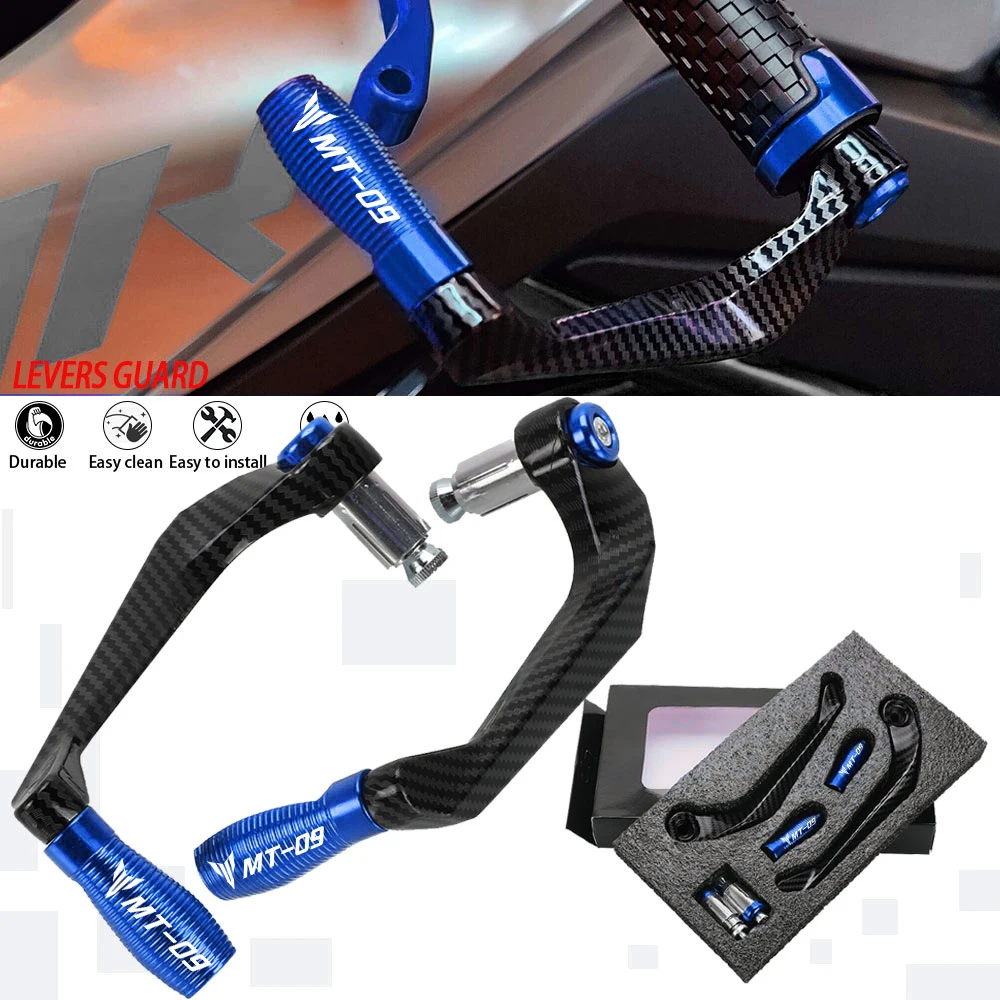 

MT09 Motorcycle Lever Guard Handlebar Brake Clutch Levers Protector For YAMAHA MT-09 2022 2021 2020 2019 2018 2017 2016 MT 09