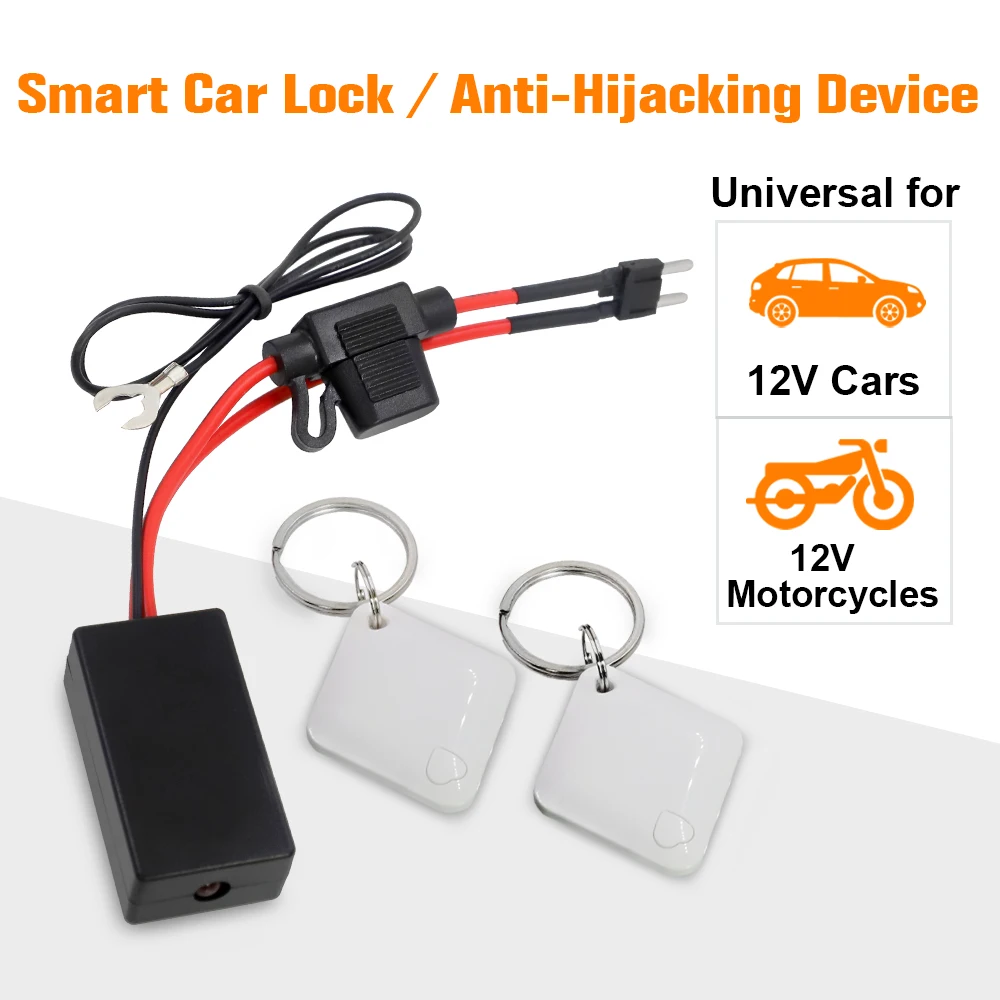 RFID immobilizer device installed
