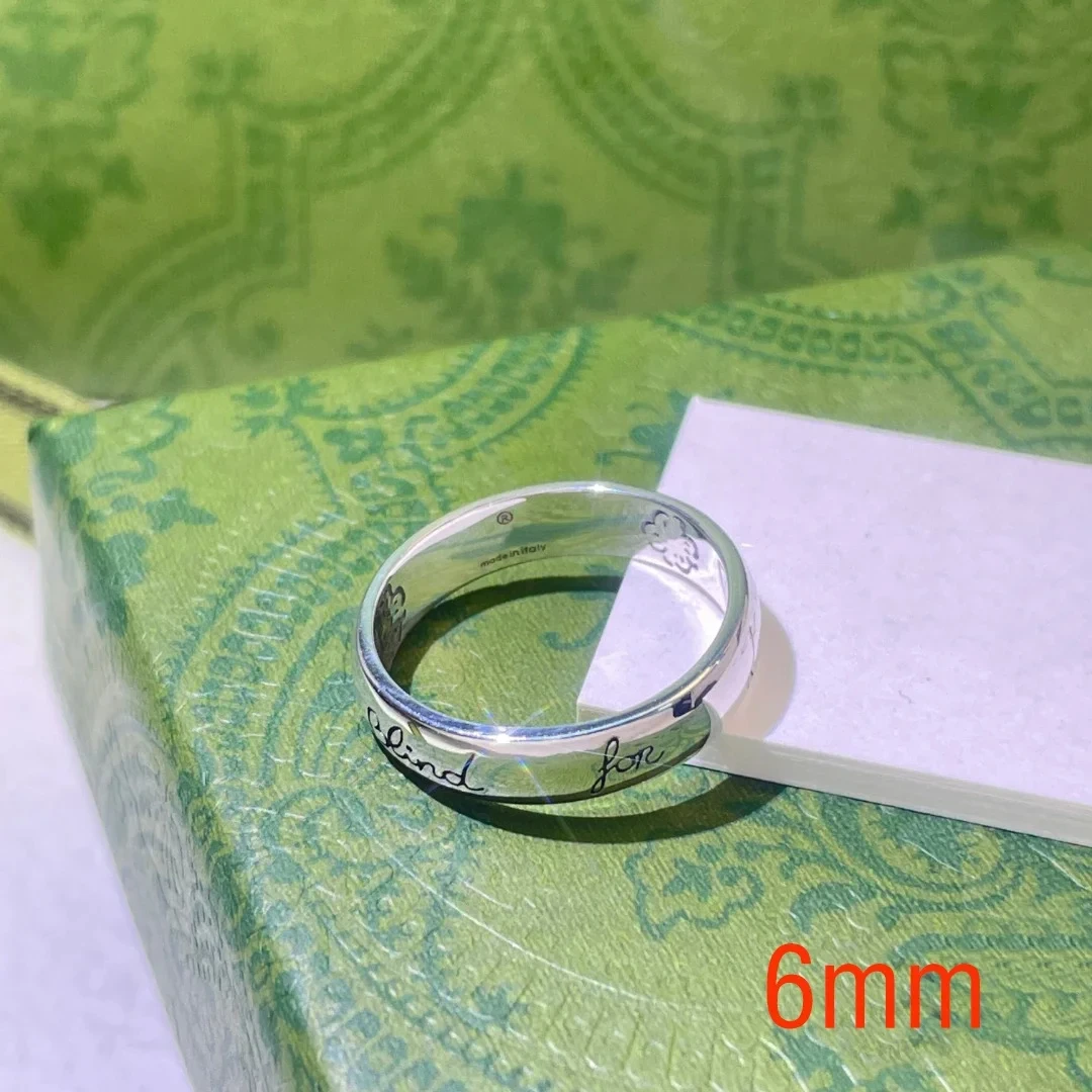 

2024 New High Version 925 Boutique Luxury Jewelry Personality Vintage Skull Ring couples Gift Free shipping with gift box