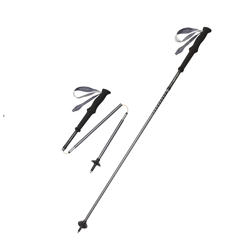 Naturehike Light Wind UL Carbon and Aluminum Four Section Folding Climbing Cane Ultra Light 110-130CM Cane