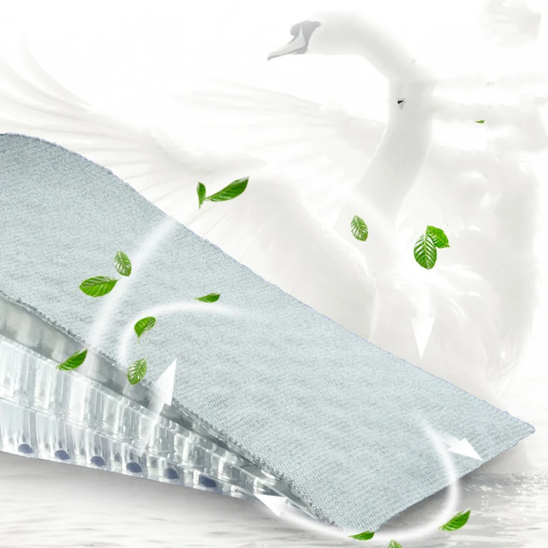 1 Pair 3-Layer Height Increase Half Insole Heighten Heel Insert Sports Shoes Pad Cushion Unisex 1.5-5 cm Height Increase Insoles