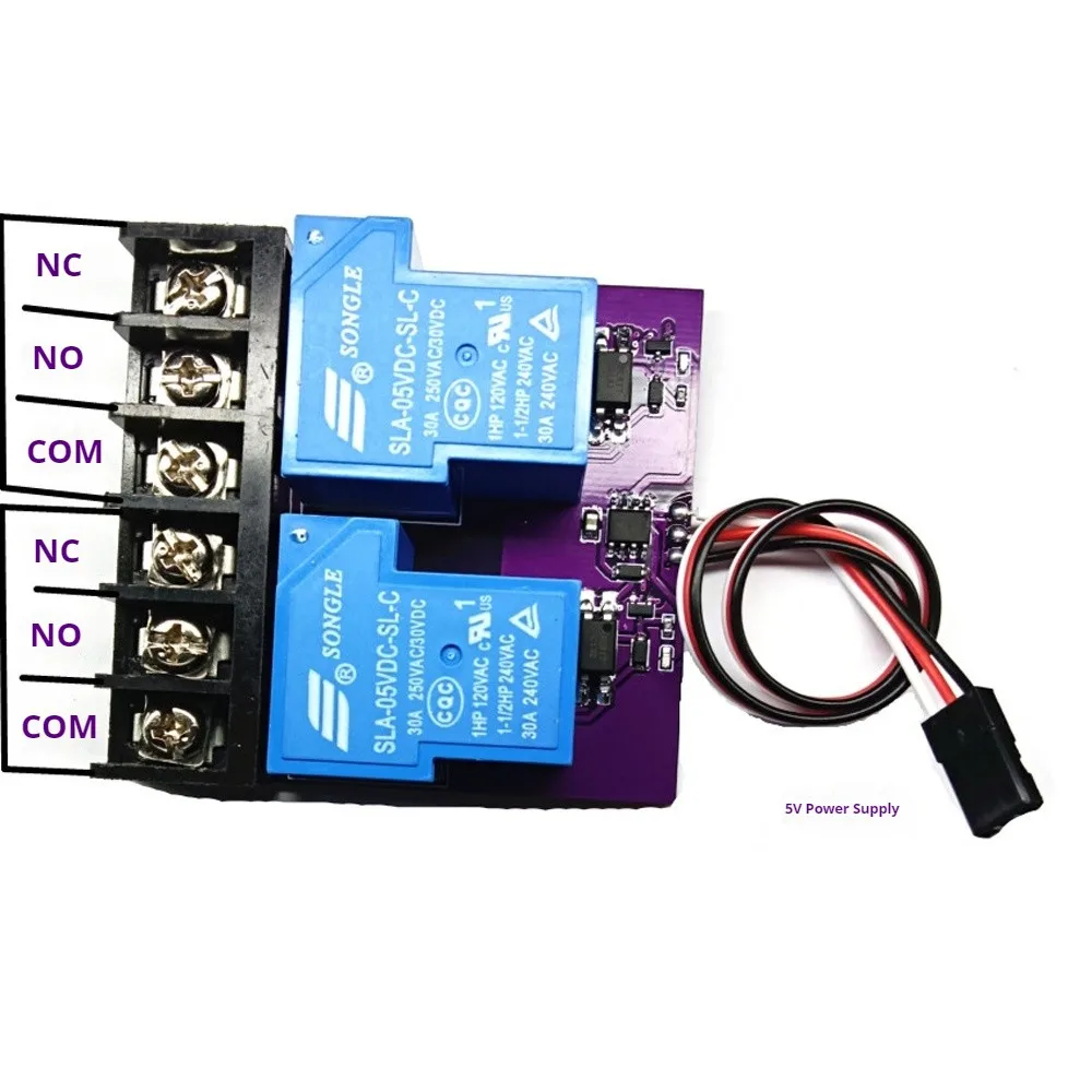 Relais PWM RC 1 canal 10A 250VAC pour drone avion modèle
