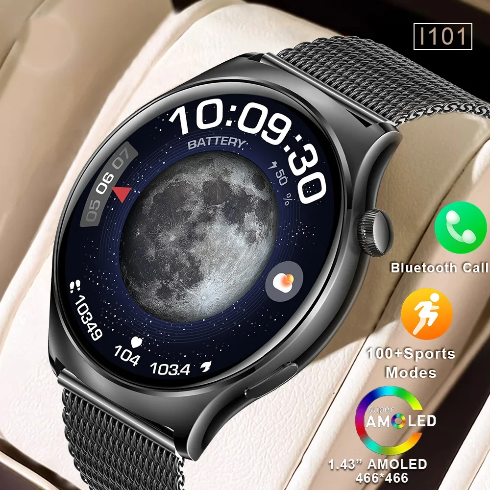 

Новинка 2024, умные часы для спорта на открытом воздухе, HD, AMOLED, сенсорный экран, Bluetooth, звонки, многофункциональные водонепроницаемые мужские смарт-часы в подарок