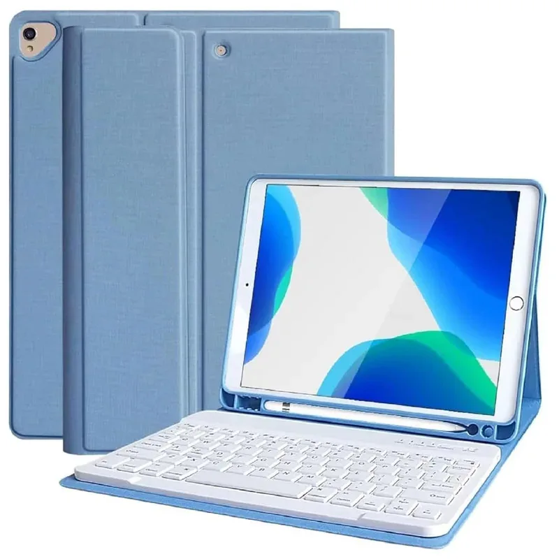 Wireless Keyboard & Detachable Tablet Cover Case