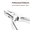Stainless Steel Nail Groove Pliers With Built-in Spring Nose Pliers Nail Clippers Pedicure Clippers Nail clippers Manicure Tools 5