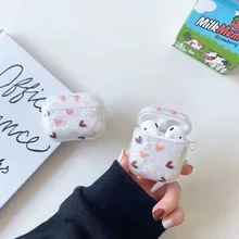 

The pink love earphone case is suitable for Airpods 3 2021 and Airpods Pro 1 2