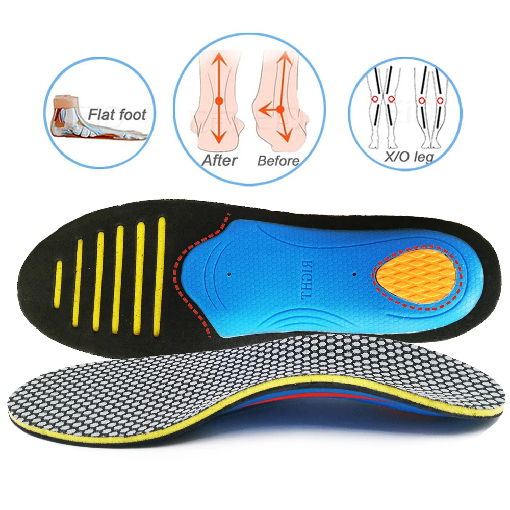 KOTLIKOFF Orthopedic Shoes Sole Insoles Flat Feet Arch Support Unisex EVA Orthotic Arch Support Sport Shoe Pad Insert Cushion