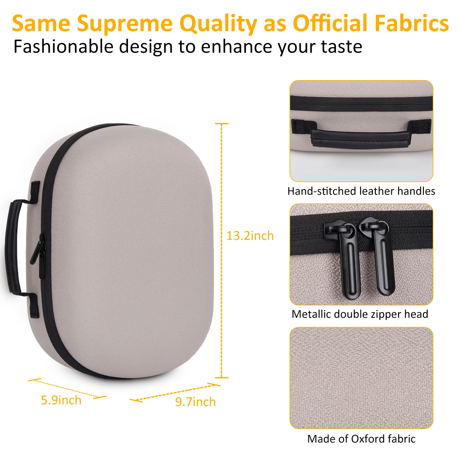 Eva Shell Duro Bolsa de Armazenamento com Malha para Meta Quest Travel Carrying Case Headconjunto Controllers Acessórios vr Novo - Image 4