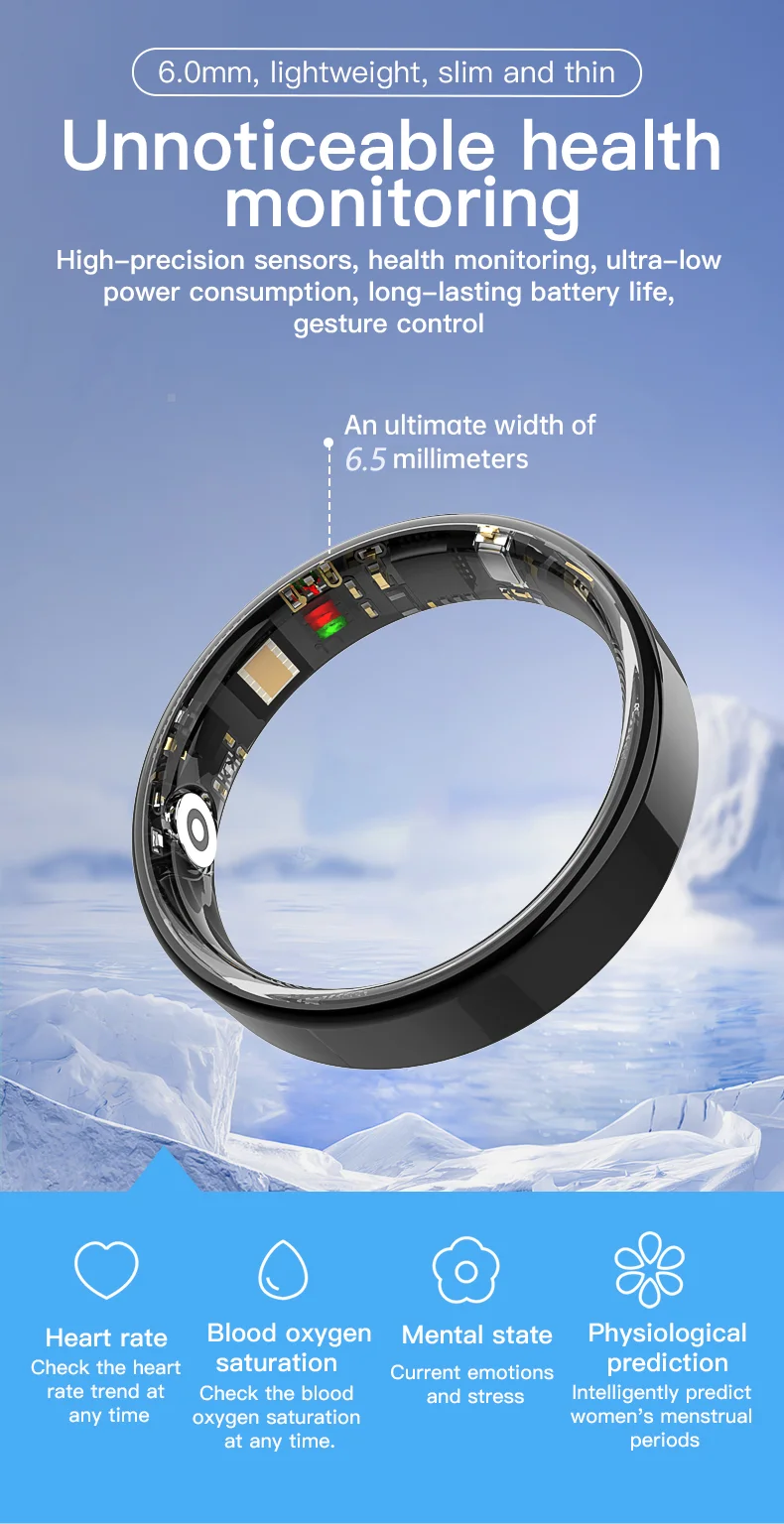 SIMSONLAB 2025 Smart Ring Bluetooth Call Heart Rate Blood Pressure Monitor 5ATM Waterproof Health Ring Men Women For Xiaomi Gift 8 S8a526e959ee84f0ab29961908f0e06ad0