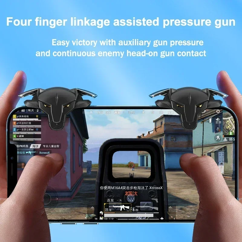 ޴ ȭ ABS PUBG  Ʈ   L1R1 ձ Ű , IOS ȵ̵  е ̽ƽ Ʈѷ, 4 հ, 2 