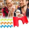 5Pcs Plastic chopsticks clip Chopsticks Aid Training Covers Chopstick Holders Chopstick Clamps Sushi Chopsticks Kitchen Tools 5