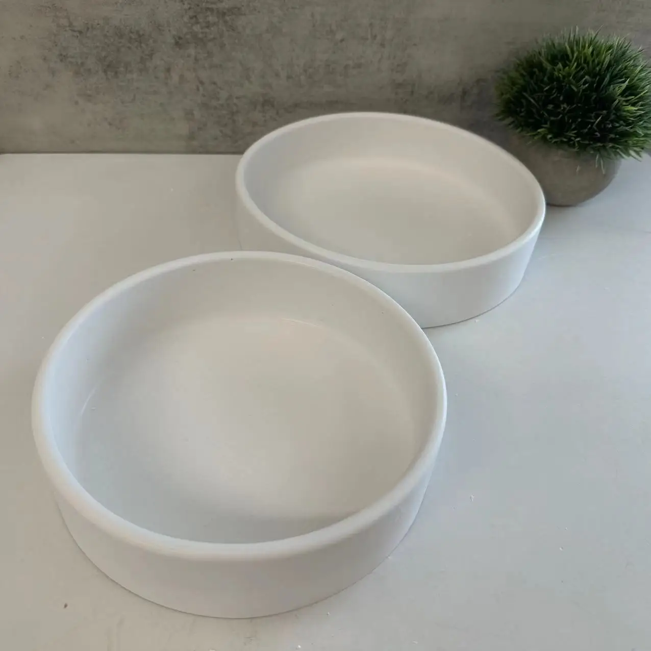 Silicone Molds for Storage Plates, Epoxy Resin Molds for Flower Pot, Plaster Basin, Concrete Candle Holders, Resin Candle Cups