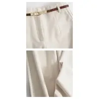 CGC Korean Fashion High Waist Loose Wide Leg Pants Women Woolen Trousers Simple Solid Straight Baggy Pants Casual Jogging Pants - Image 6