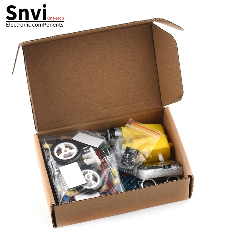 Kit Voiture Intelligente HU-063 Programmation Graphique 51 DIY