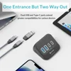 PHIXERO USB 3.2 Docking Station Hub Type C 10Gbps Splitter Switch Dock Multi Port Socket USB-A Gen2 for Surface Mac Laptop 3.0 4