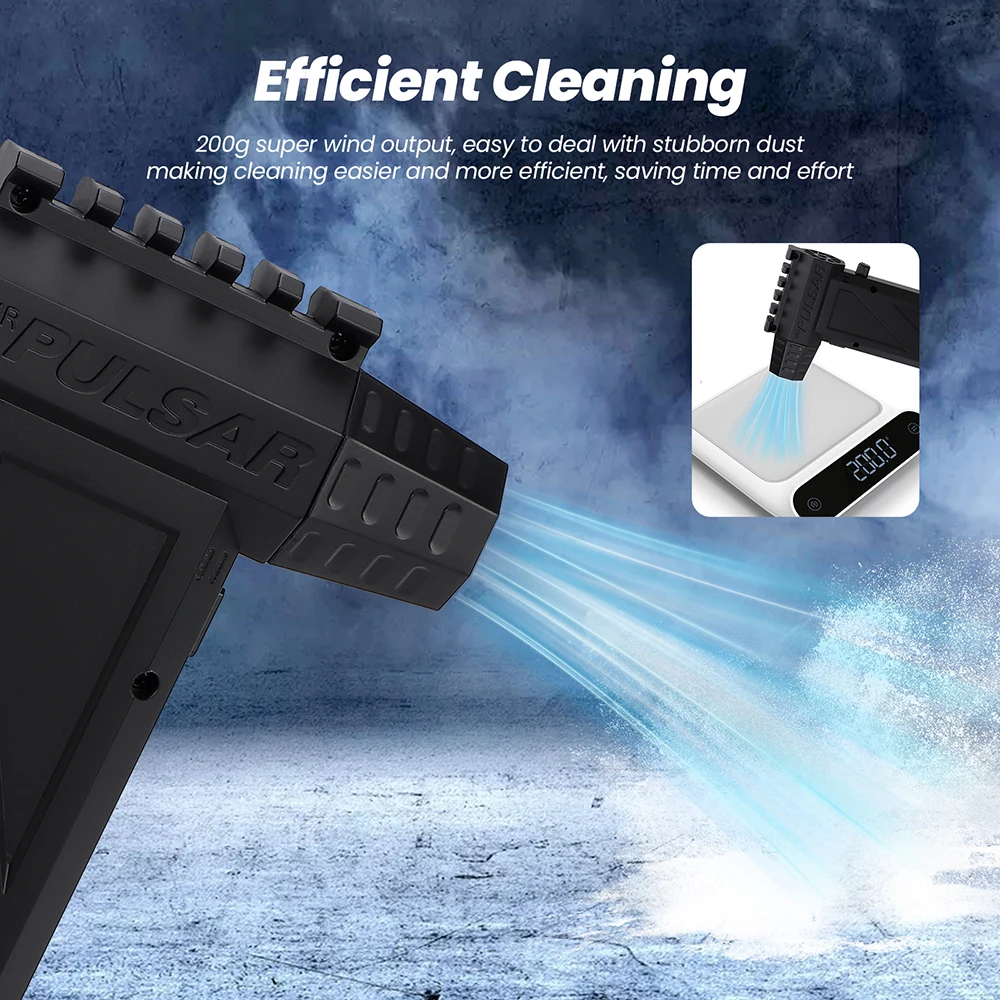 X3 Pro Air Blower Powerful Handheld Turbo Jet Fan 250000RPM High Speed Brushless Motor Air Duster Wind Speed 58m/s Air Cleaner