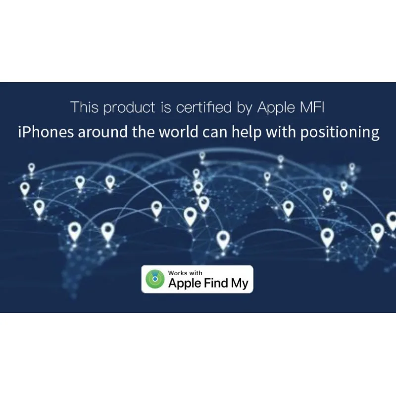 애플 IOS 글로벌 분실 방지 로케이터, 무선 블루투스 지능형 검색 개체 알람에 적용 가능