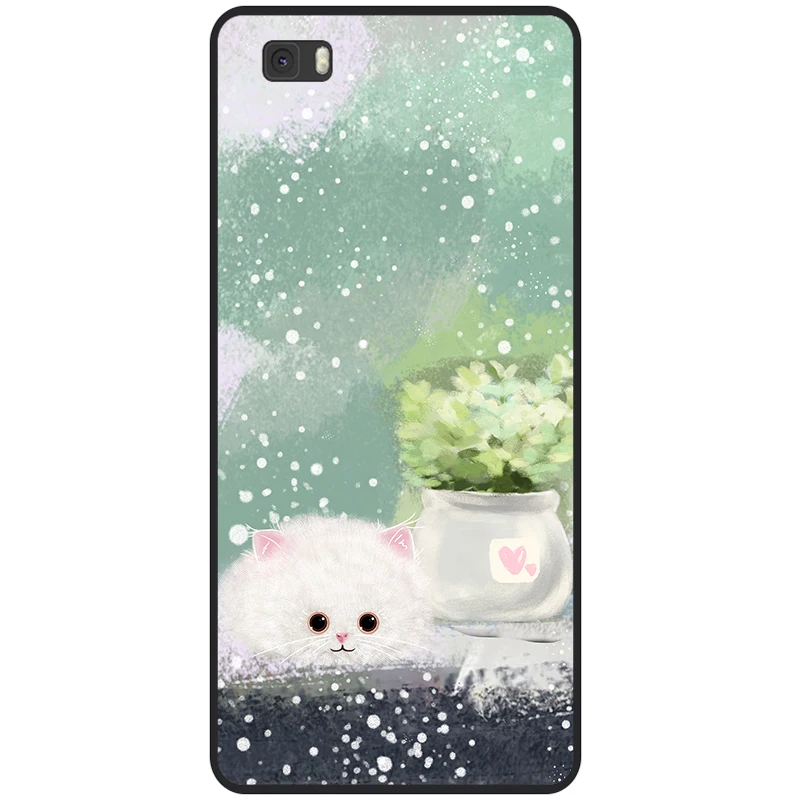 Sleek TPU Soft Cover Silicone Case for Huawei P8 Lite - Premium Protection Coque