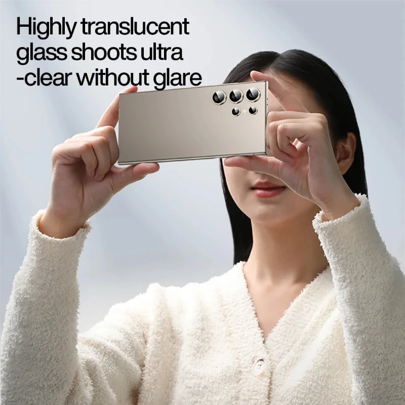 Premium Anti-Scratch Tempered Glass Camera Lens Protectors, 3-5Pcs, Full Coverage