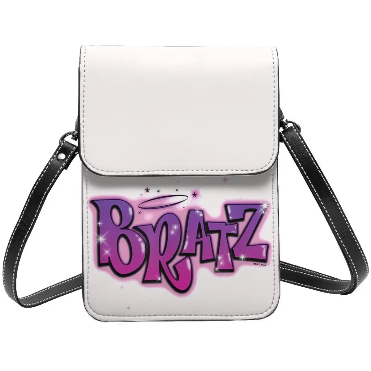 thumbnail image 1 of CITAS DE BRATZ Bolso de hombro Iman con cita mundial de Bratz, regalo, bolso retro para teléfono móvil, bolsos de viaje de cuero para estudiantes, 1 of 5
