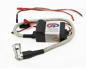 GP61 Motor Einzelzündmodul (SINIG) - CDI-Zündeinheit Ersatzteil für RC Benzin-Flugzeuge & Helikopter