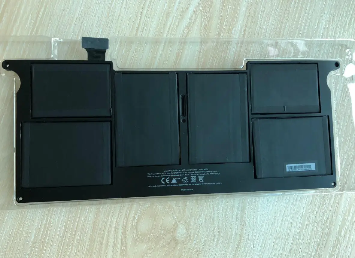 Bateria do Portátil para Apple Macbook Air 11 A1370 Mid 2011 A1465 20122023 35wh 7.3v Bateria de Substituição A1406 A1495 - Imagem 5