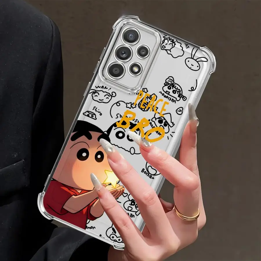 Charming Crayon Shin Chan Cartoon Phone Cover Case