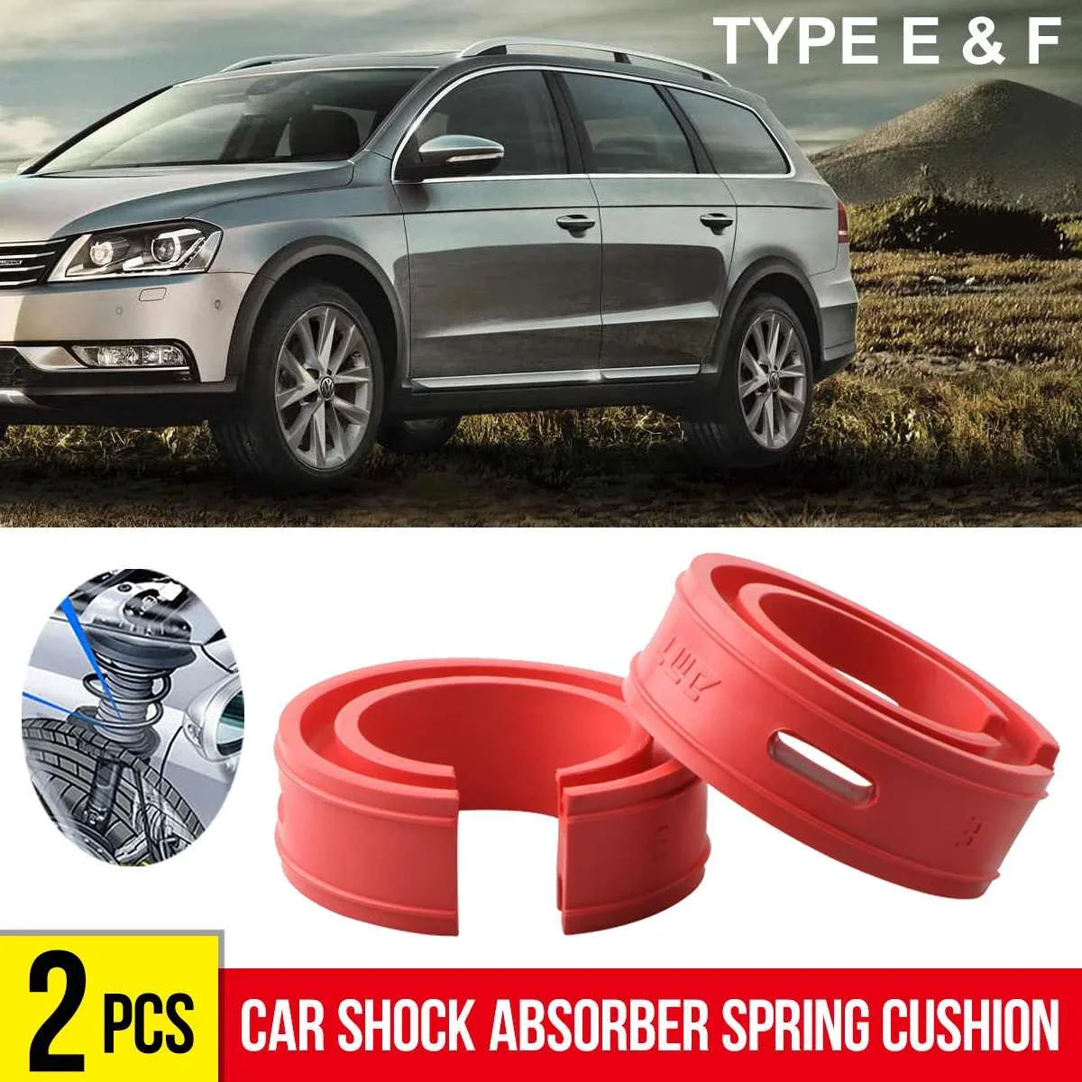 

2 шт., автомобильные амортизаторы B/D/E/F